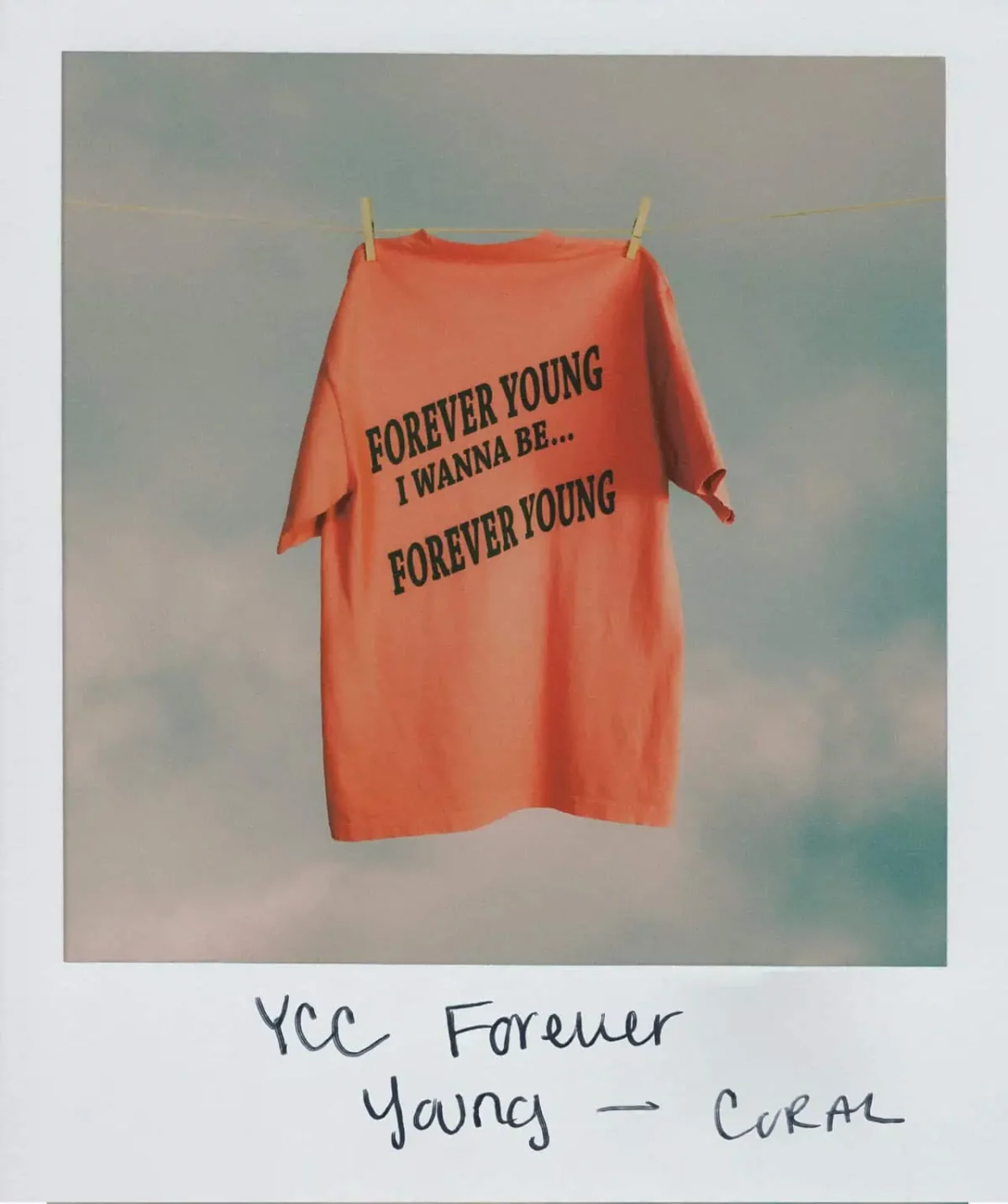Youthology Forever Young Tee Coral Back