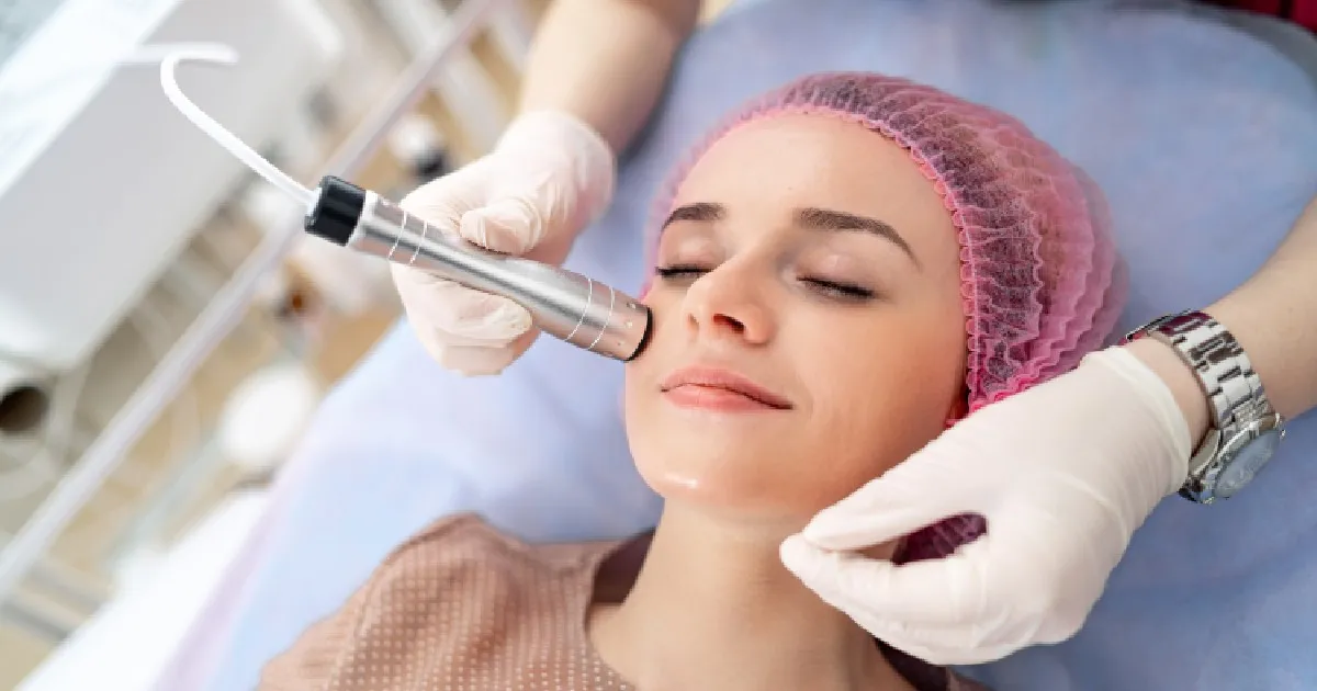 Women receiving Microdermabrasion in Warren, OH